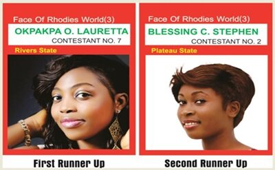 Face Of Rhodies World Season 3 Ends – Inimfon Joseph,Lauretta Okpakpa & Blessing Stephen Emerge Winners
